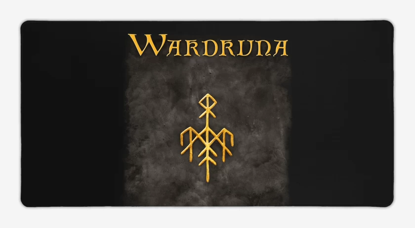 Mouse pad Gamer Negro de Wardruna Ragnarok