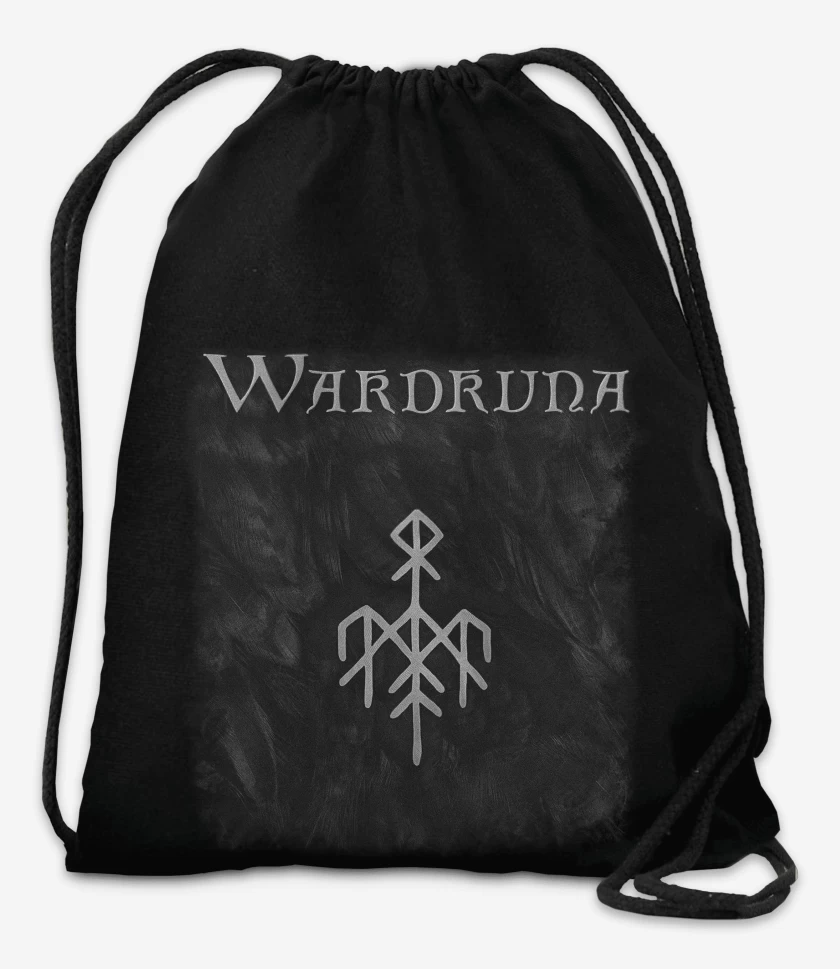 Mochila Negro de Wardruna Kvitravn