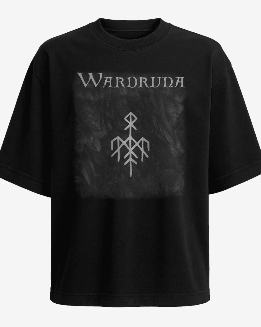 Polera Oversize Wardruna Kvitravn