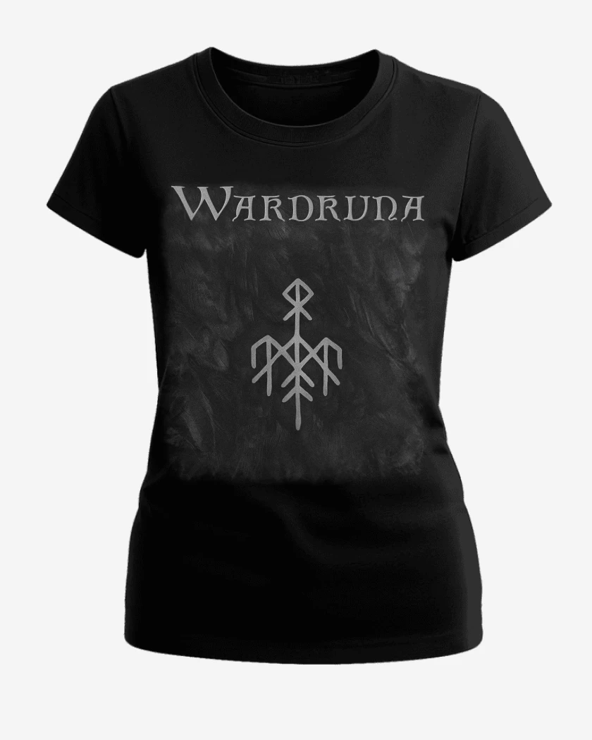 Polera de Mujer Negro de Wardruna Kvitravn