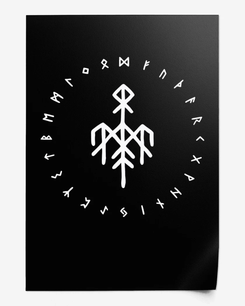 Print Wardruna Futhark