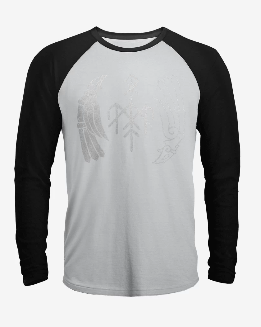 Polera Raglan Wardruna Cuervos