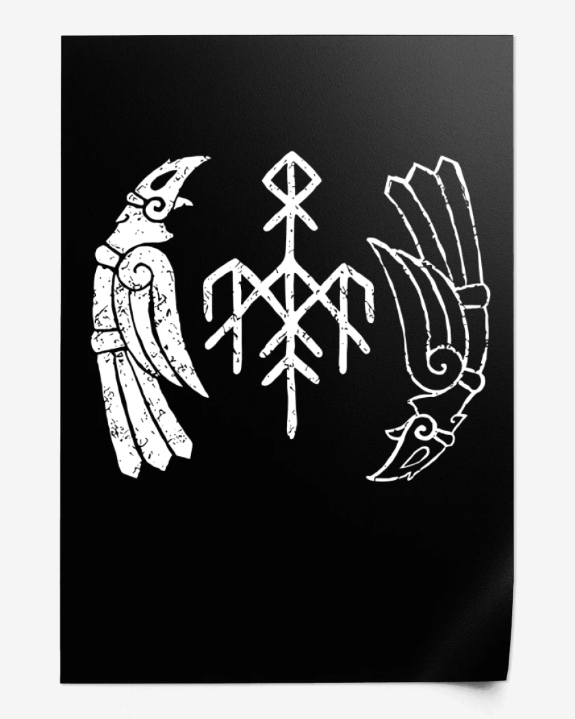 Print Wardruna Cuervos
