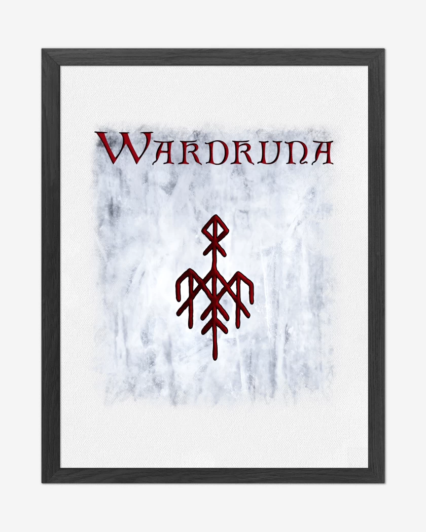 Cuadro decorativo Blanco de Wardruna Gap Var Ginnunga