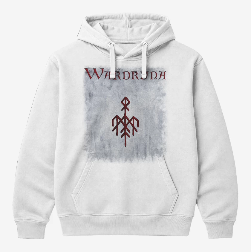 Polerón Canguro Blanco de Wardruna Gap Var Ginnunga