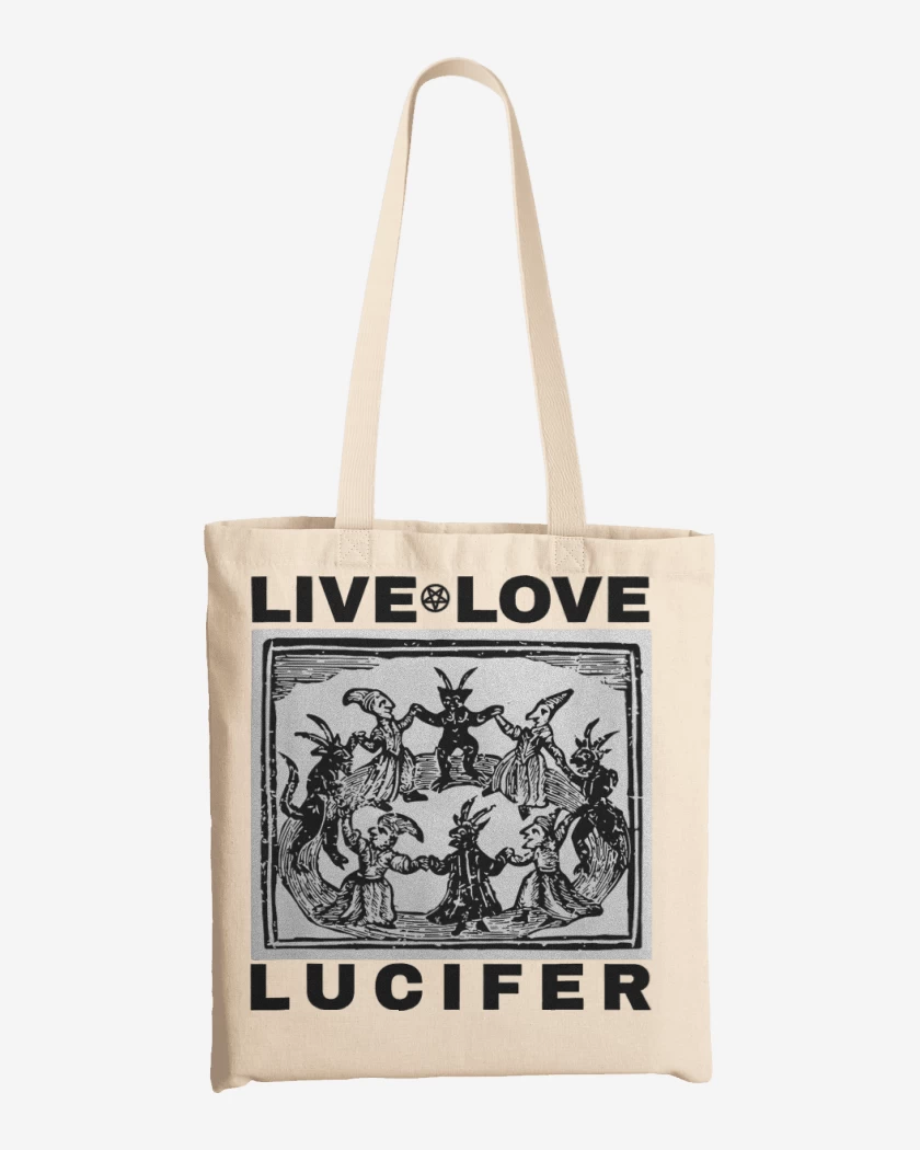 Totebag Live Love Lucifer