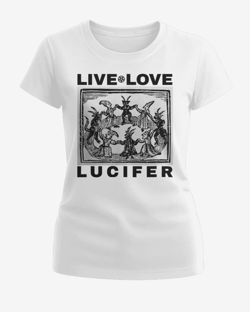 Polera de Mujer Blanco de Live Love Lucifer