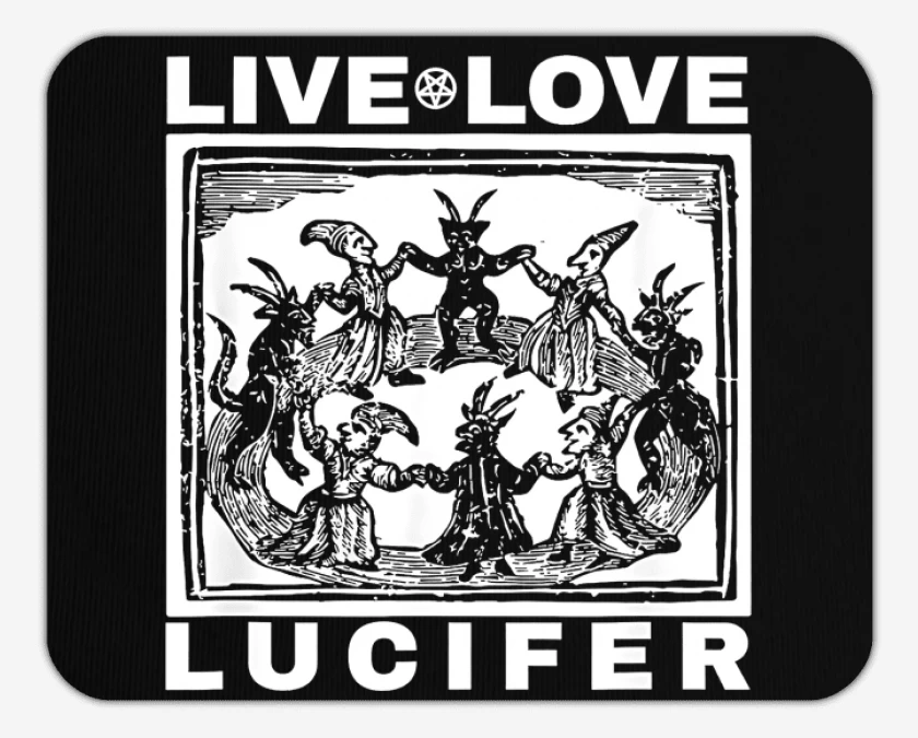 Mousepad Live Love Lucifer B