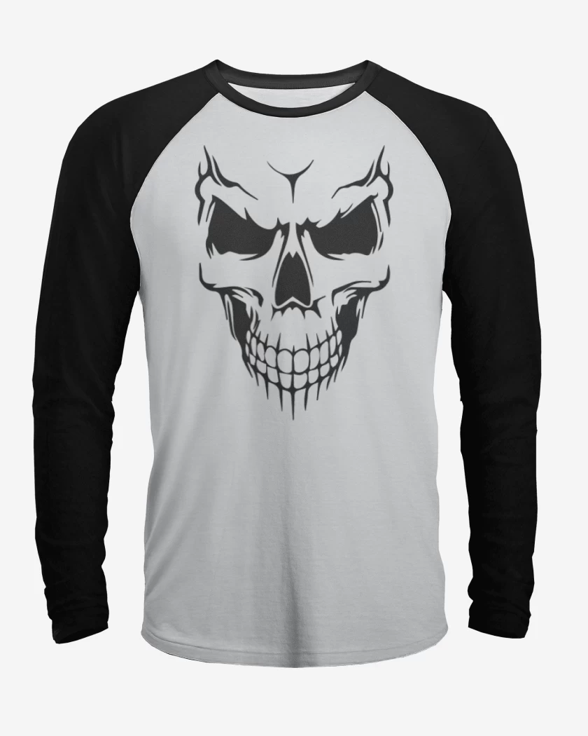 Polera Raglan Calavera 2