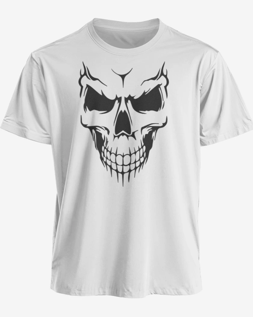 Polera premium Blanco de Calavera 2