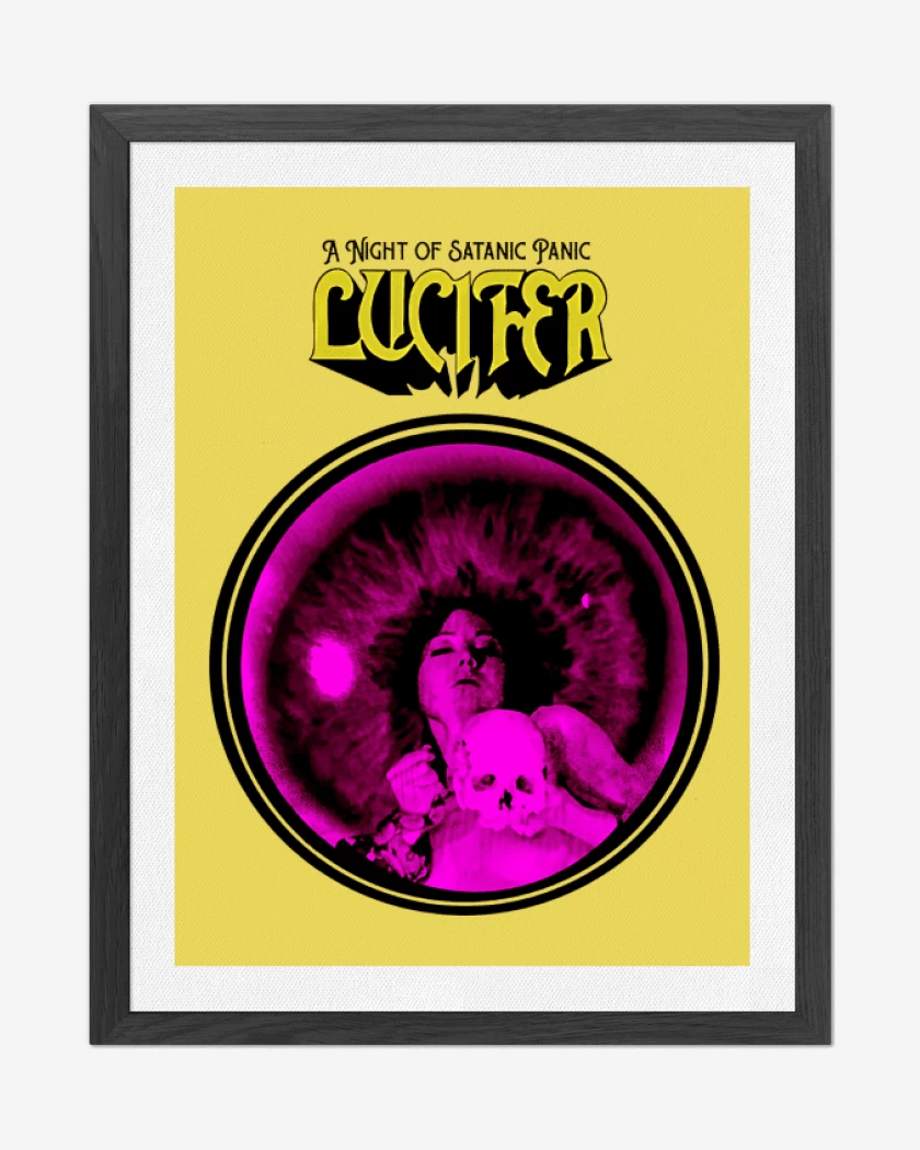Cuadro decorativo Amarillo de A Satanic Night