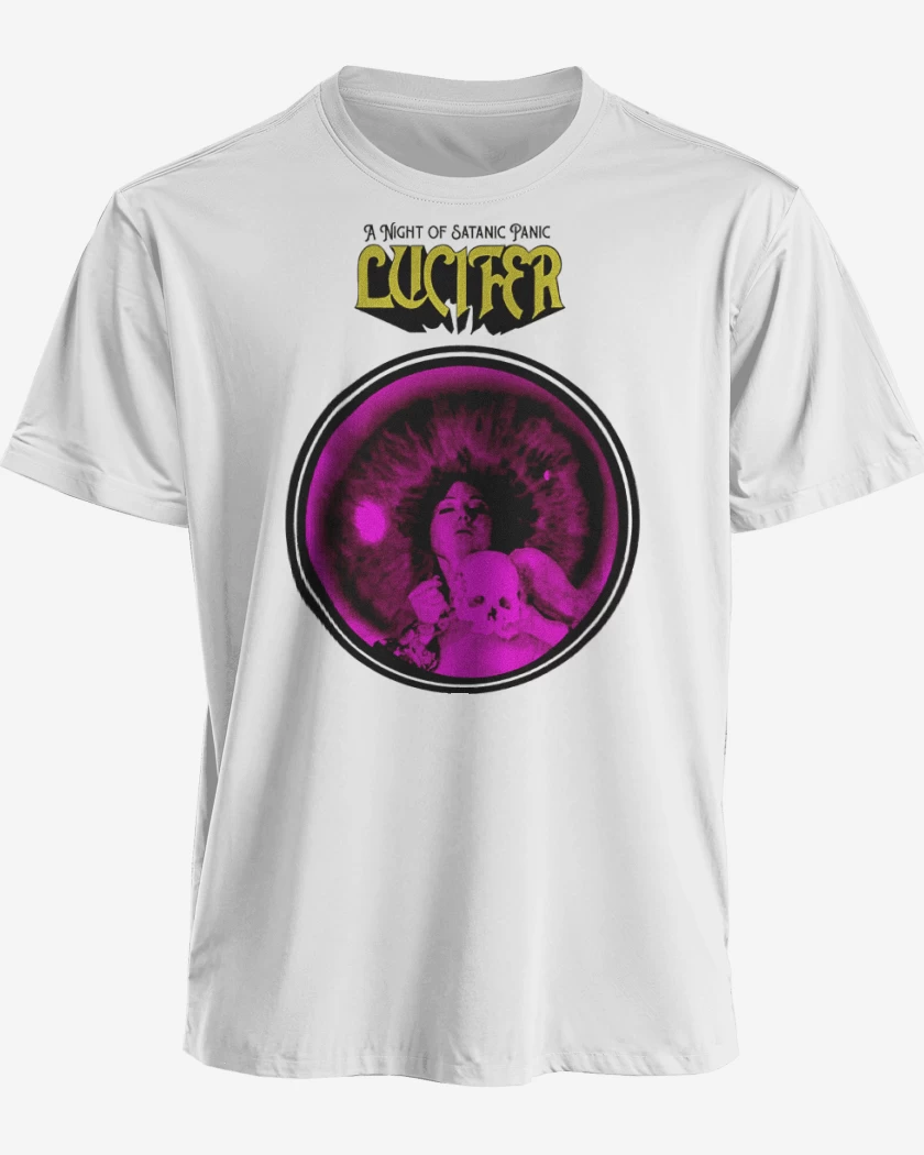 Polera premium Blanco de A Satanic Night