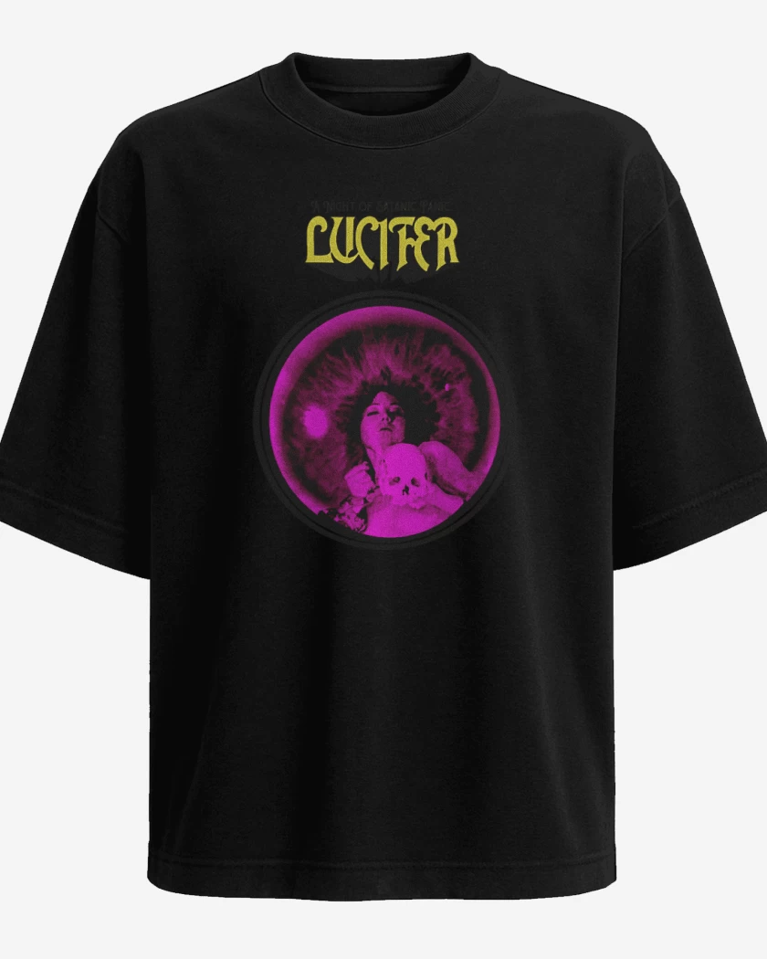Polera Oversize A Satanic Night
