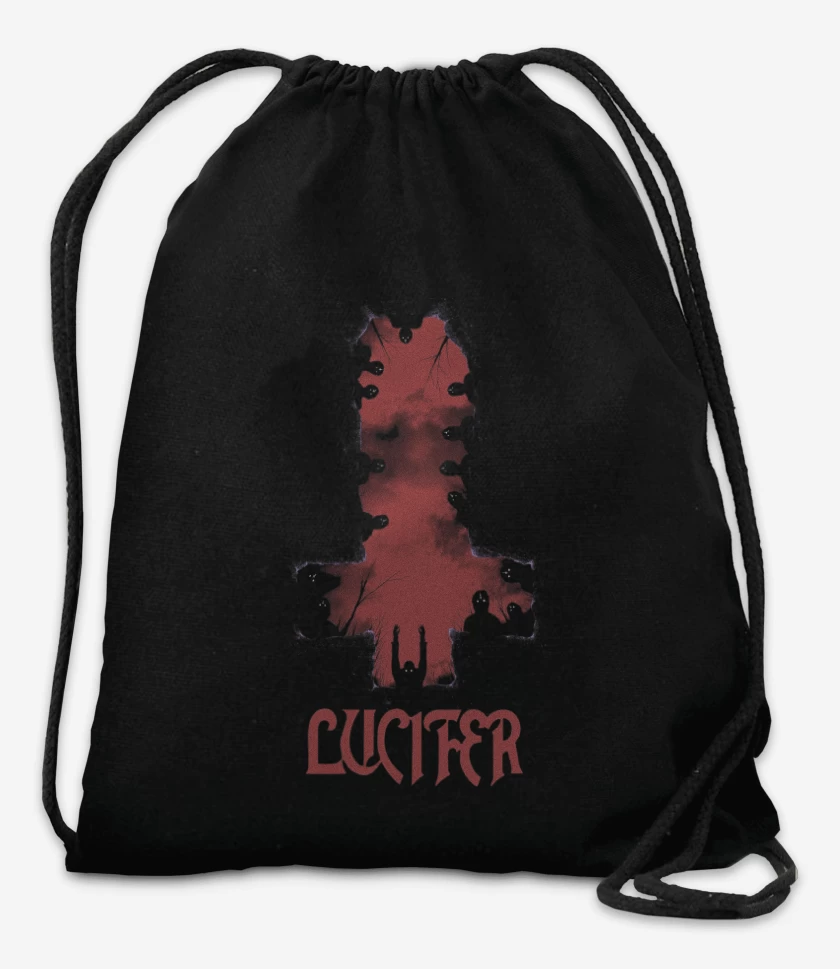 Mochila Negro de Lucifer Cross