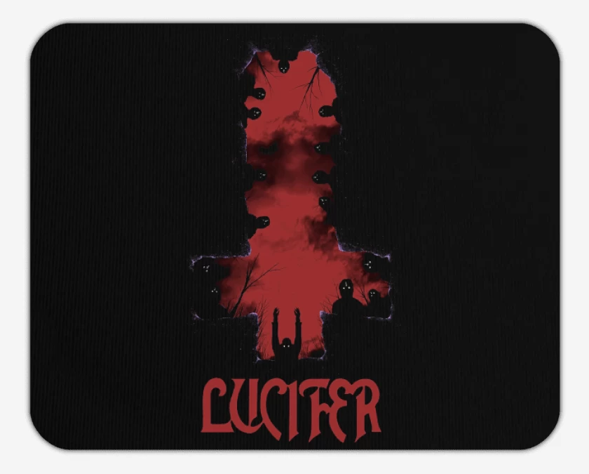 Mousepad Lucifer Cross