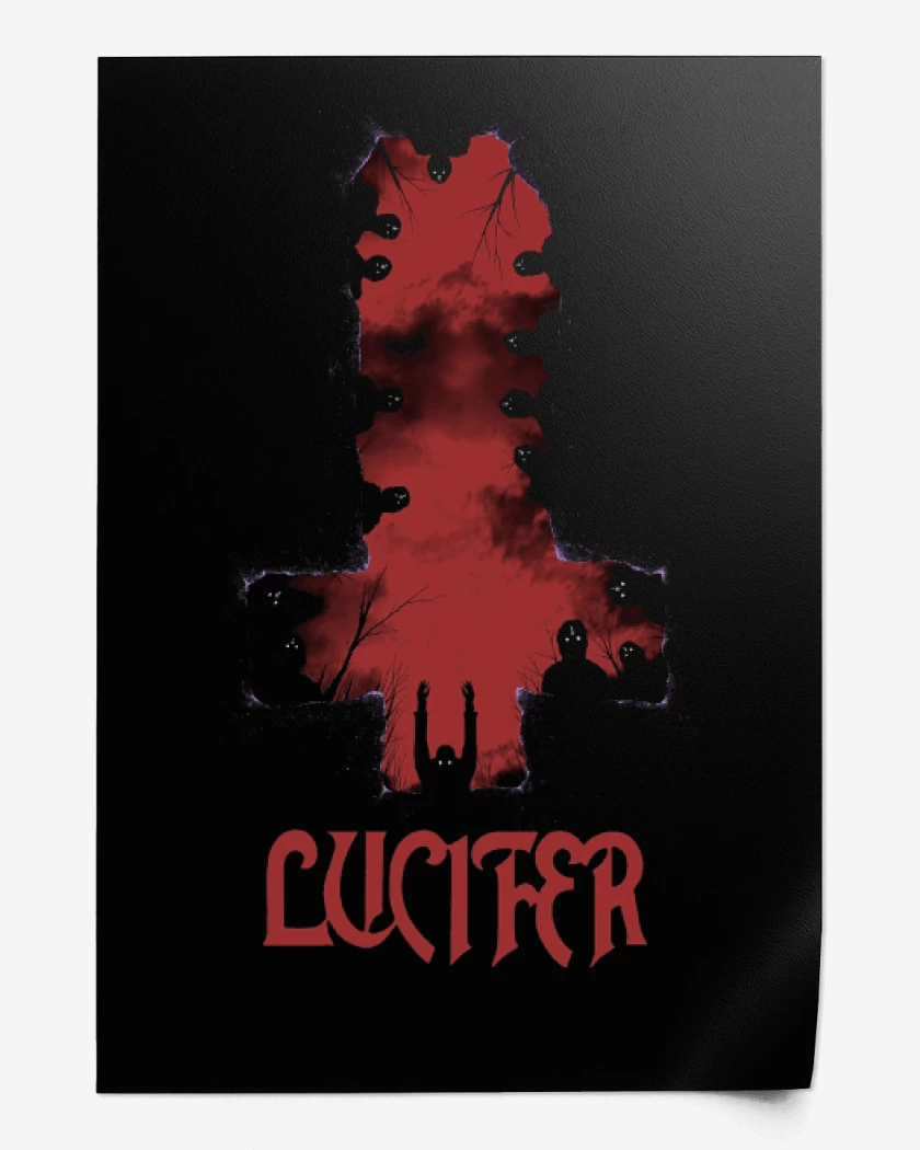 Print Lucifer Cross