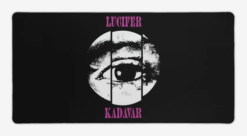 Mouse pad Gamer Negro de Lucifer Kadavar