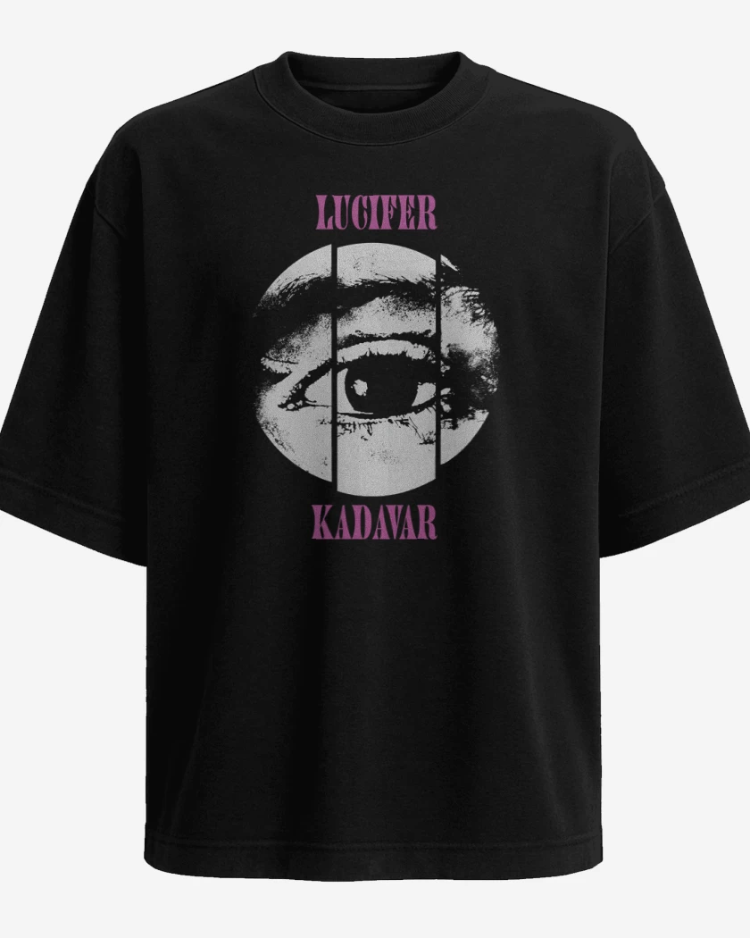 Polera Oversize Negro de Lucifer Kadavar