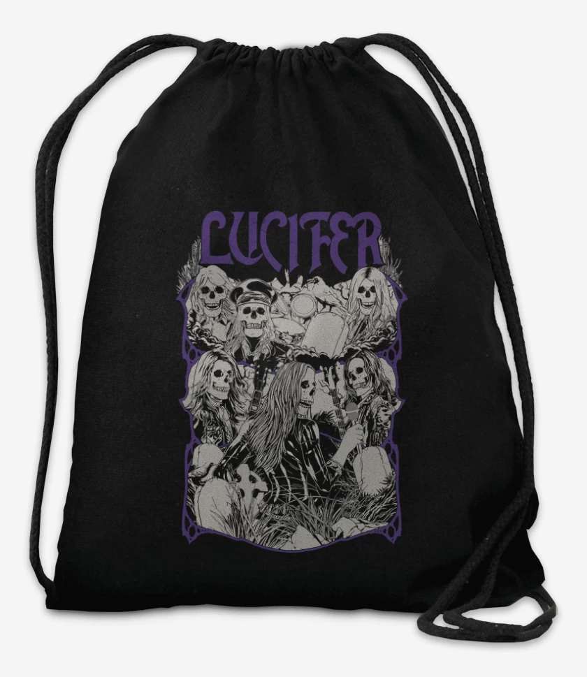 Mochila Negro de Lucifer Undead