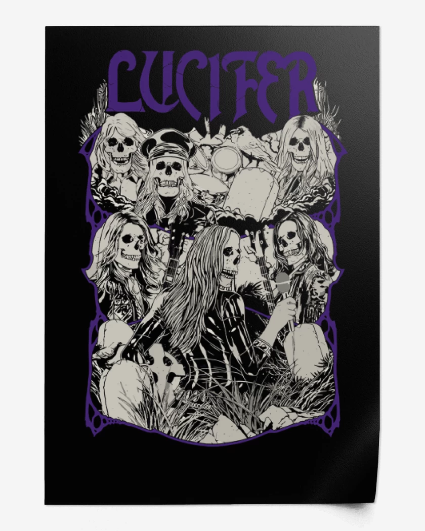 Print Lucifer Undead