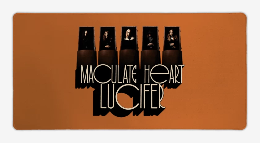Mouse pad Gamer Naranjo de Maculate Heart