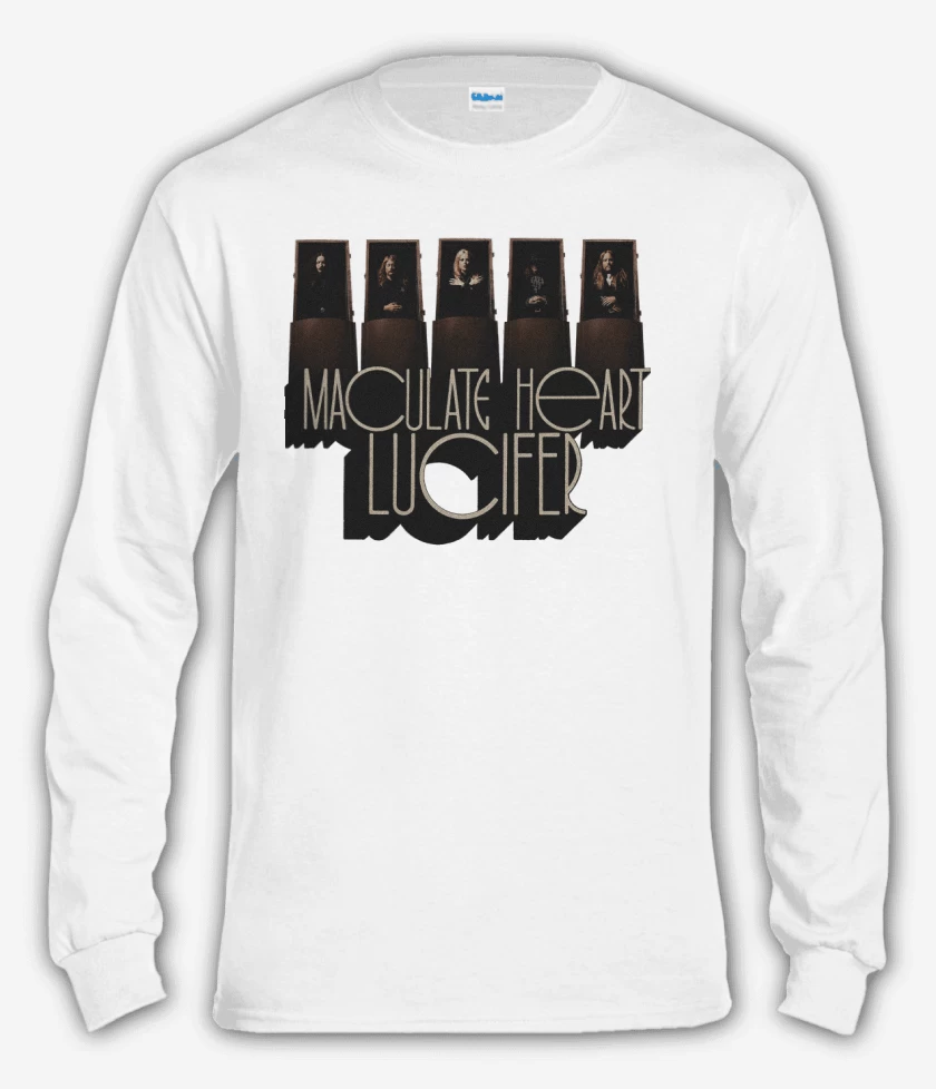 Polera manga larga Blanco de Maculate Heart