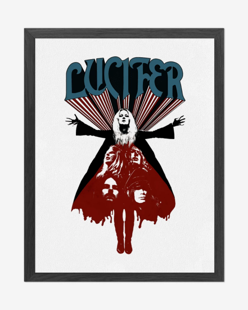 Cuadro decorativo Blanco de Lucifer
