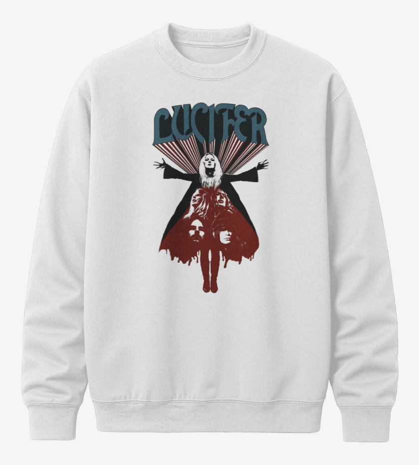 Poleron polo Blanco de Lucifer