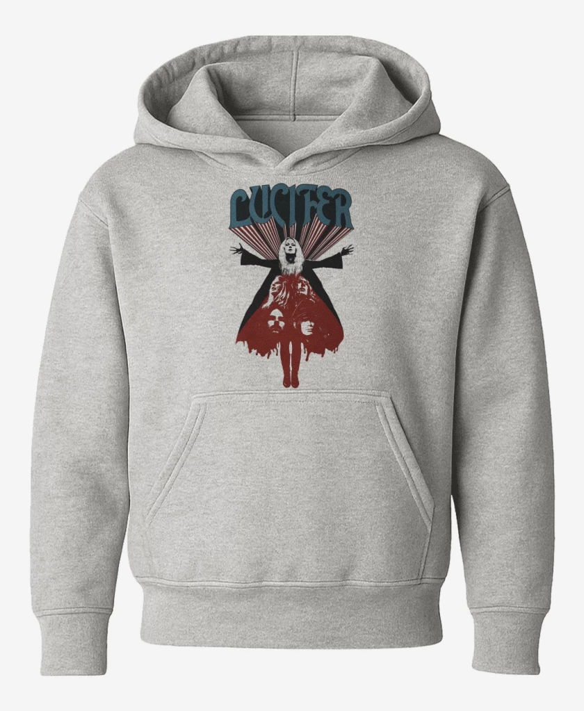 Poleron de niño Gris Melange de Lucifer