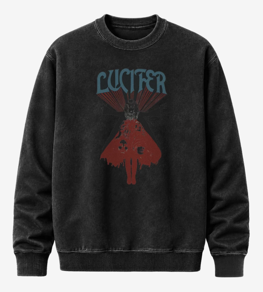 Poleron Polo Acid Wash Lucifer