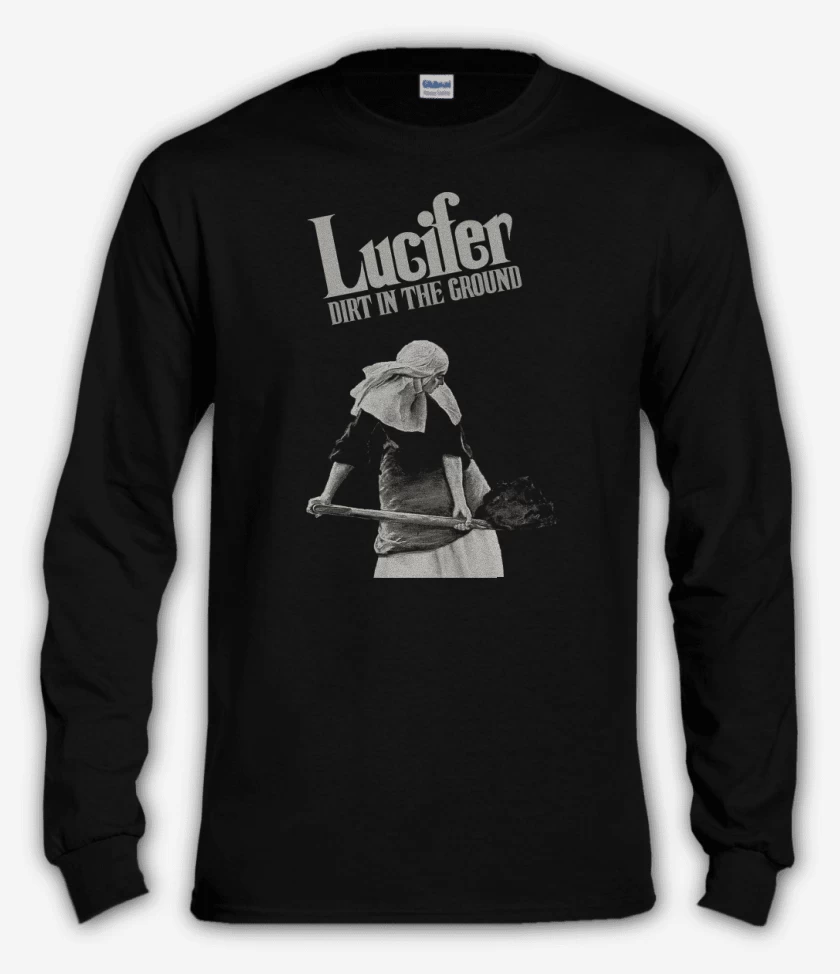 Polera manga larga Negro de Dirt in the Ground