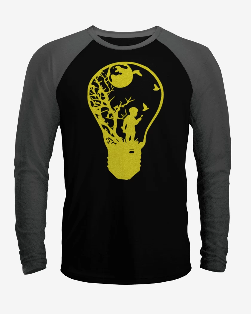 Polera Raglan Ampolleta