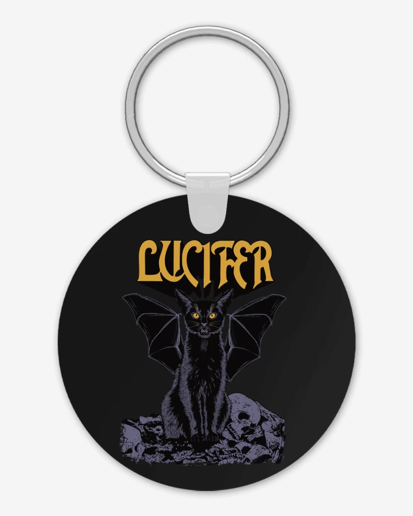 Llavero Lucifer Black Cat