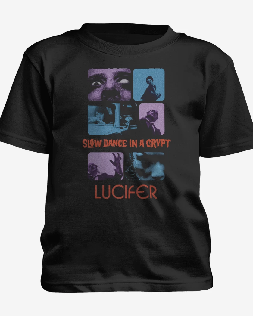 Polera de niño Negro de Slow Dance in a Crypt