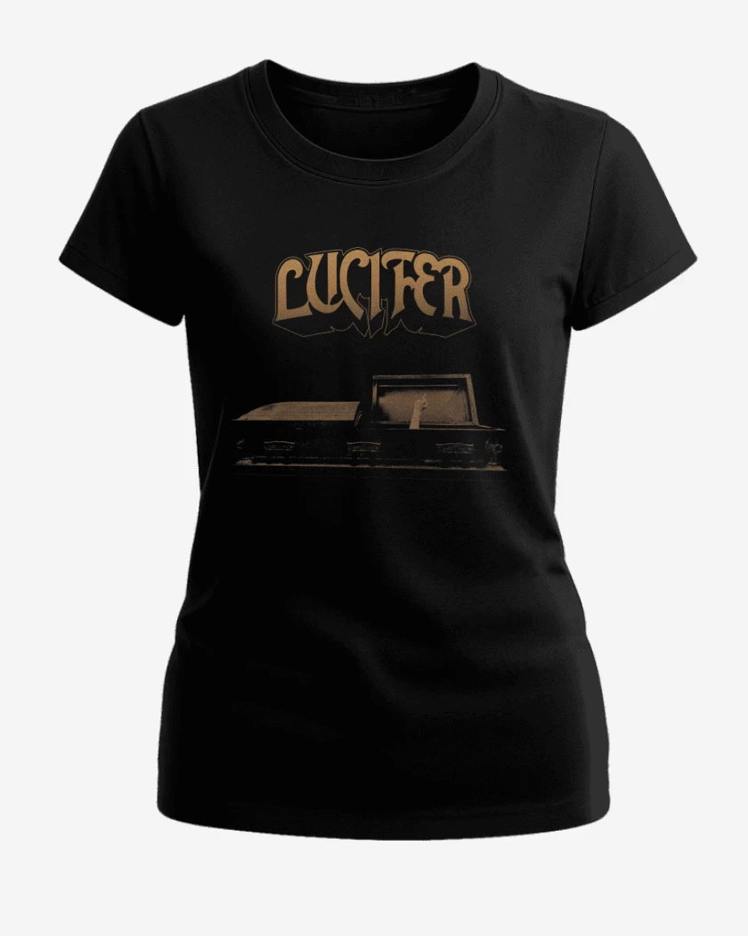 Polera de Mujer Negro de Lucifer ATAÚD