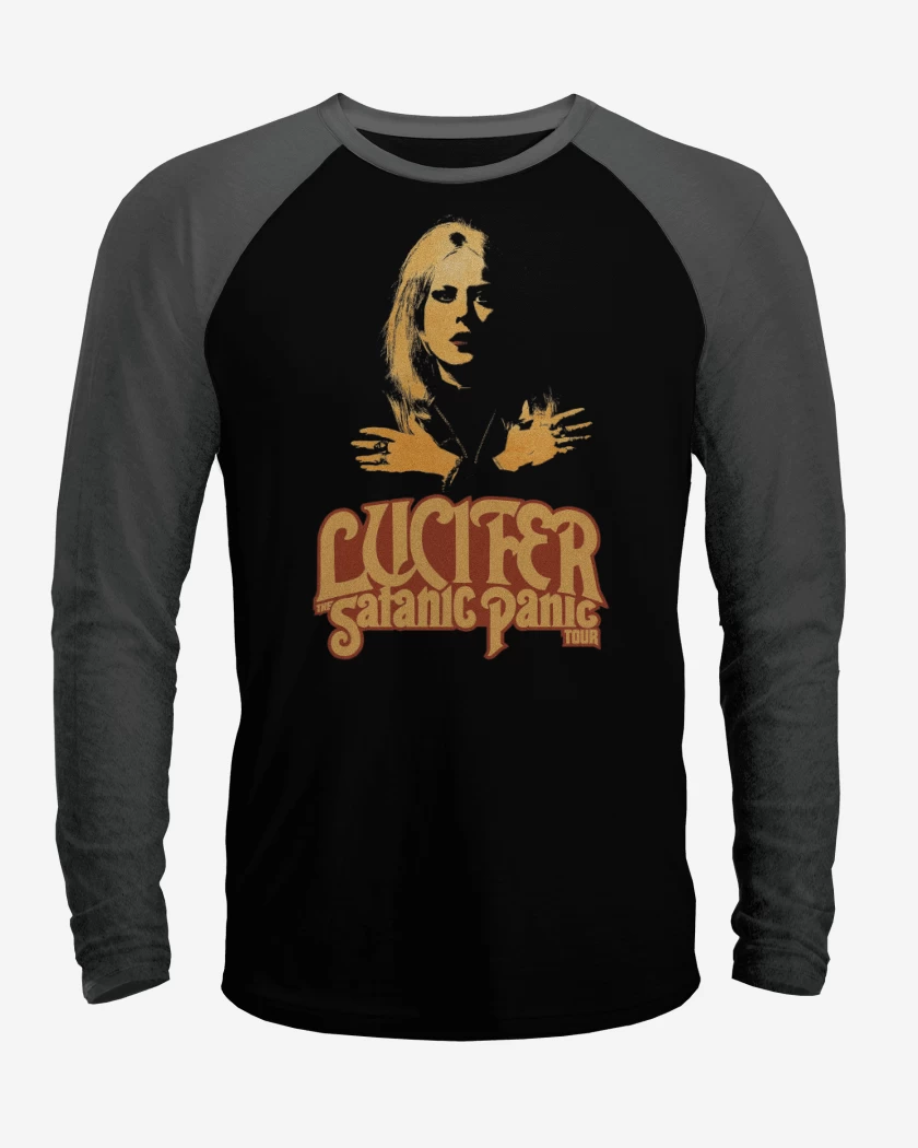 Polera Raglan Satanic Panic