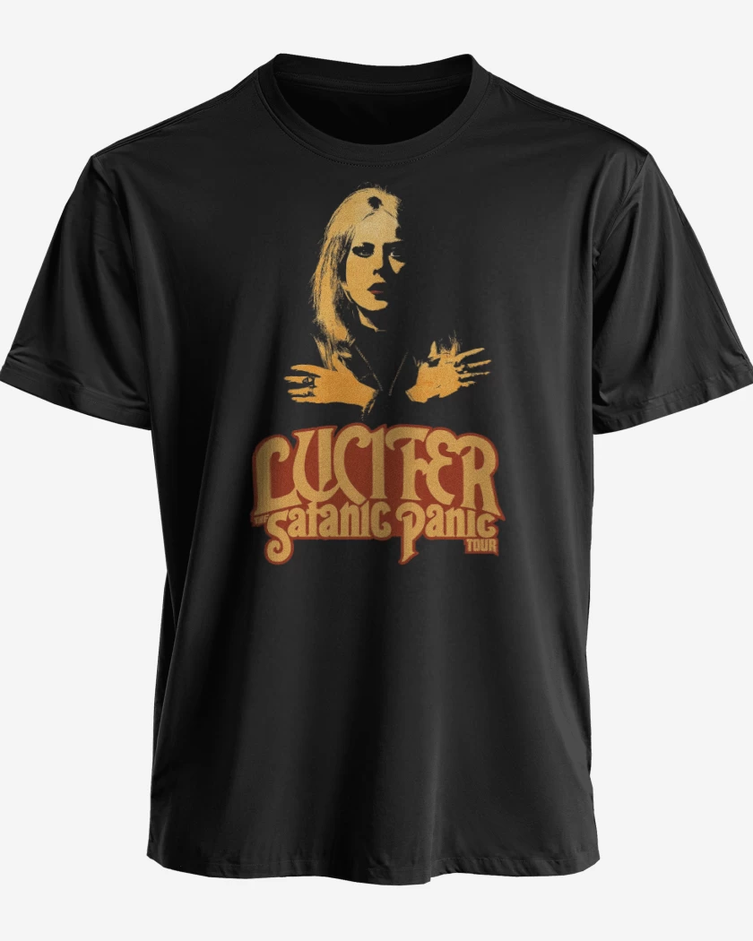 Polera premium Negro de Satanic Panic