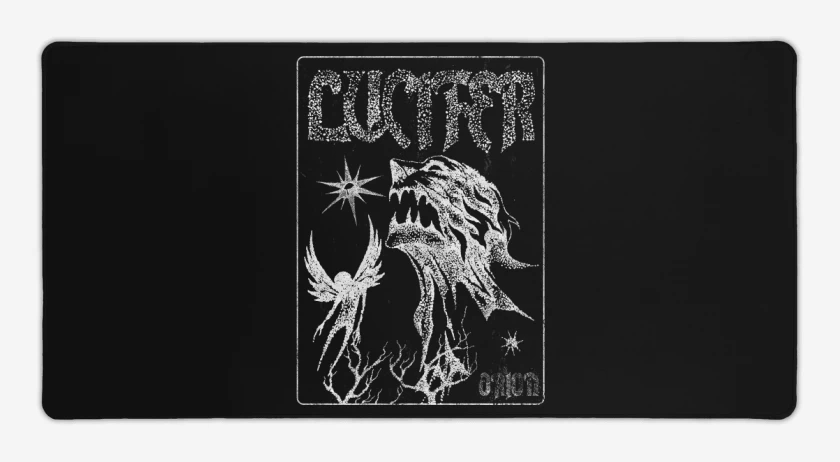 Mouse pad Gamer Negro de Orion