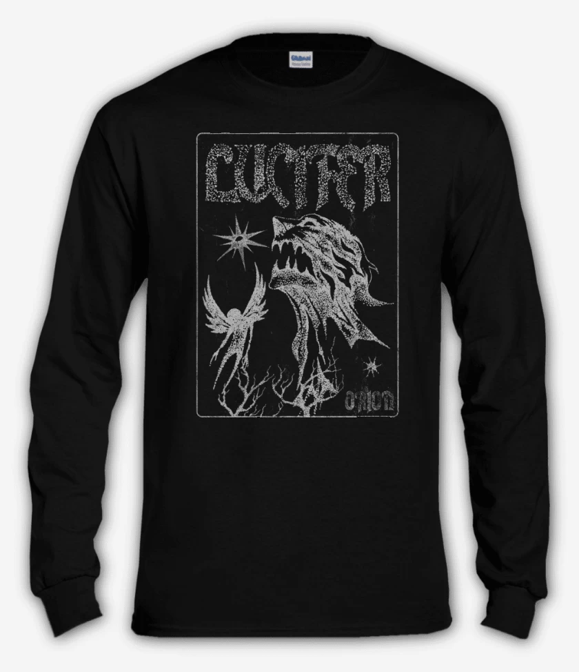 Polera manga larga Negro de Orion