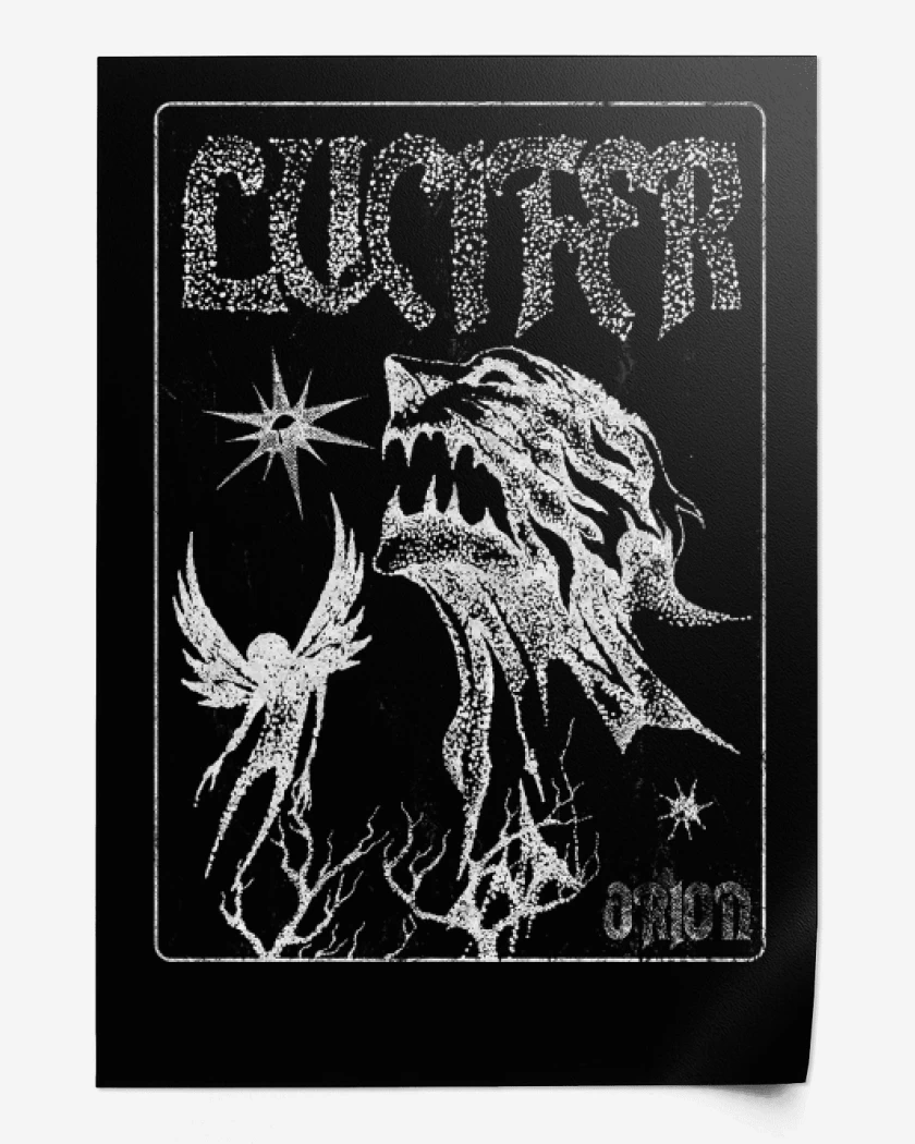 Print Negro de Orion