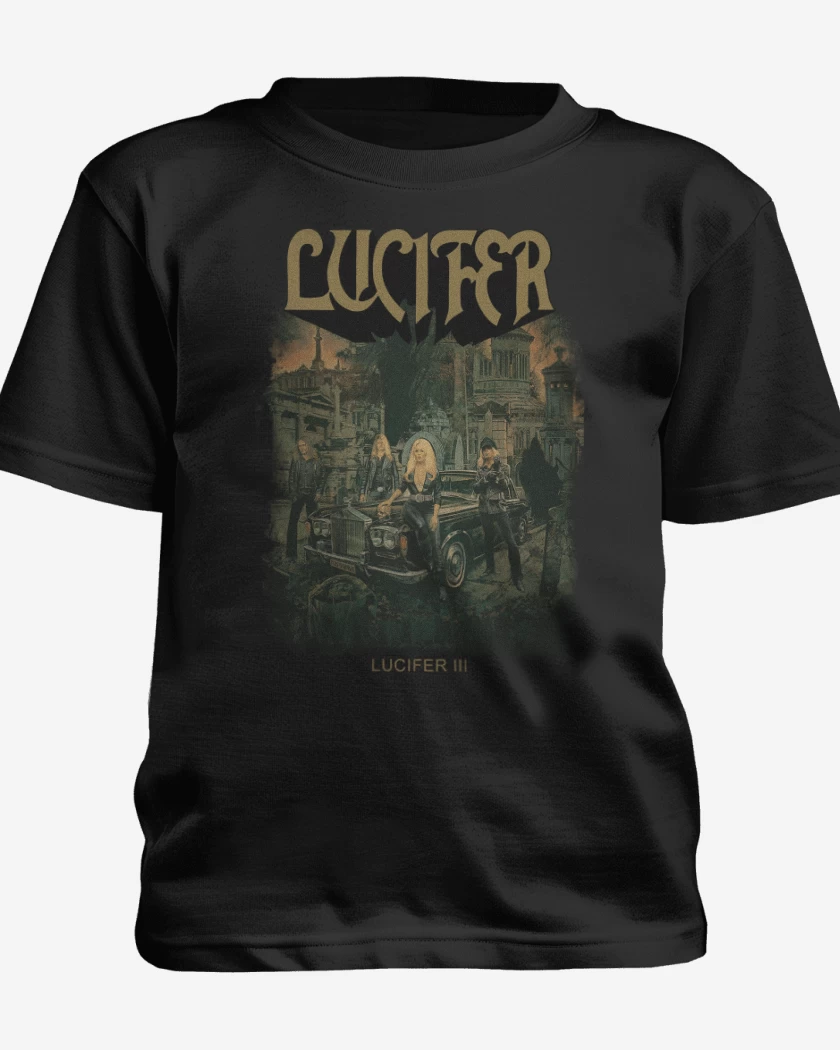 Polera de niño Negro de Lucifer III