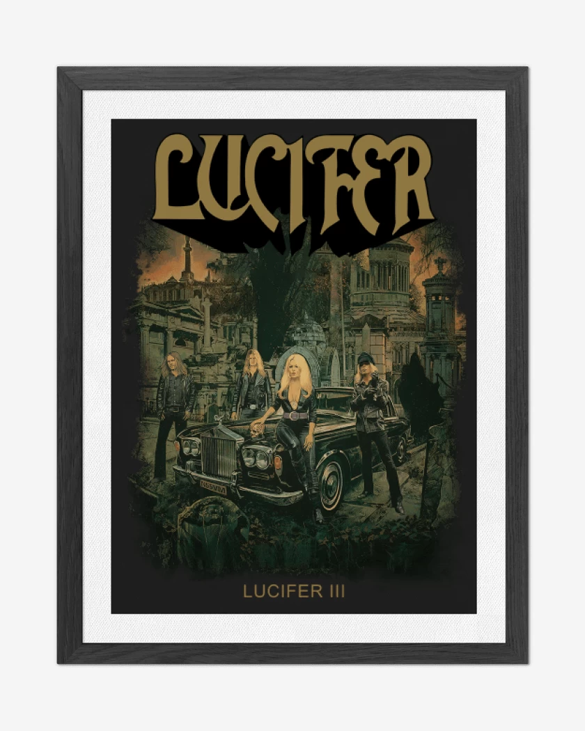 Cuadro decorativo Negro de Lucifer III