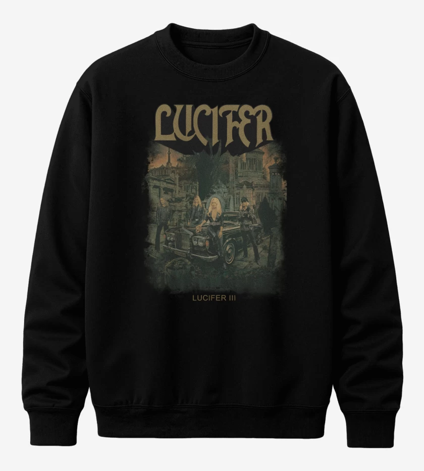Poleron polo Negro de Lucifer III