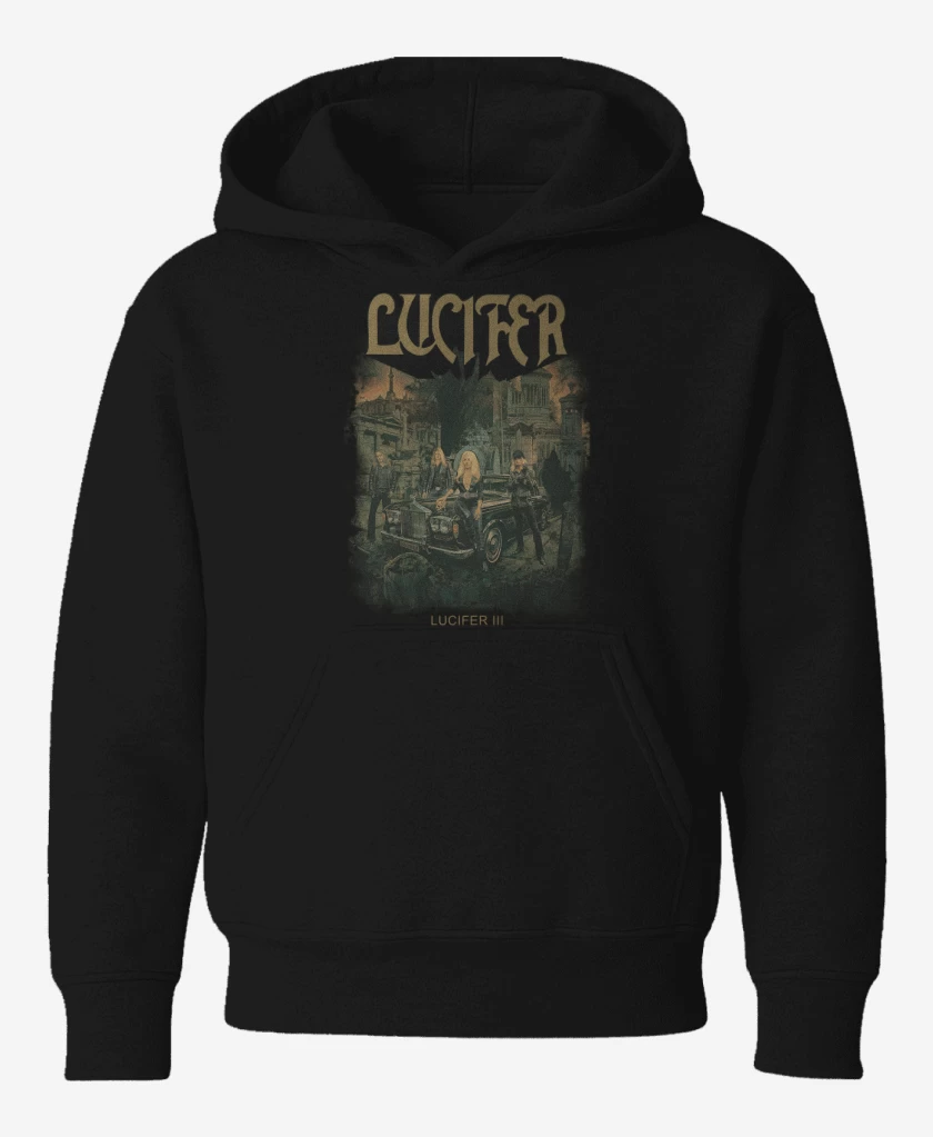 Poleron de niño Negro de Lucifer III