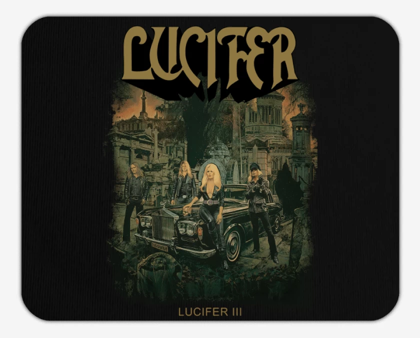 Mousepad Negro de Lucifer III