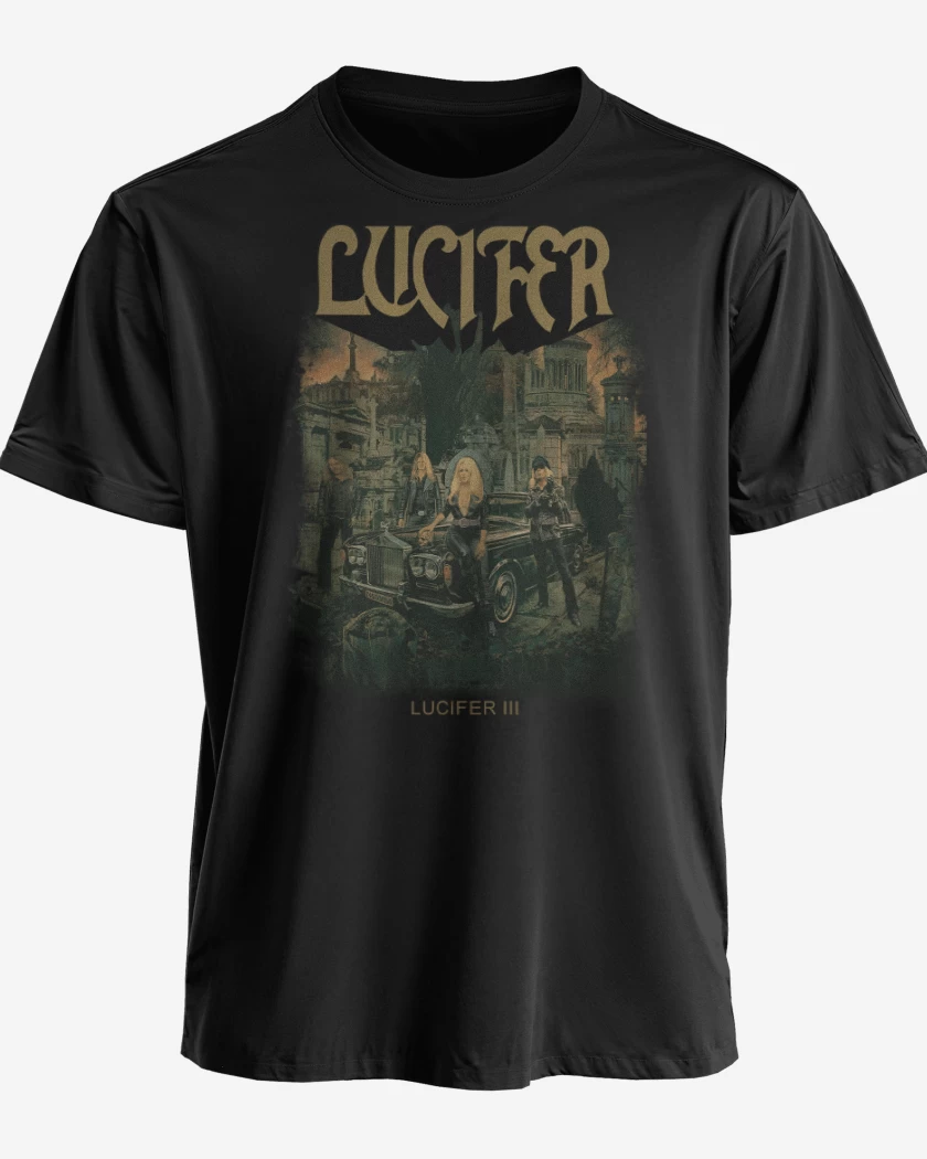 Polera premium Negro de Lucifer III