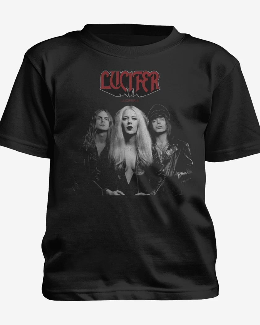 Polera de niño Negro de Lucifer II