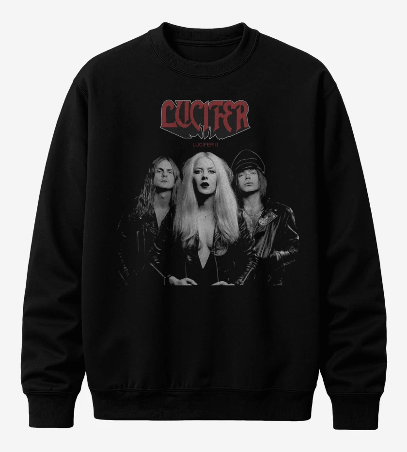 Poleron polo Negro de Lucifer II