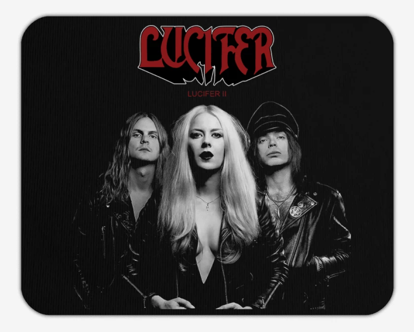 Mousepad Negro de Lucifer II