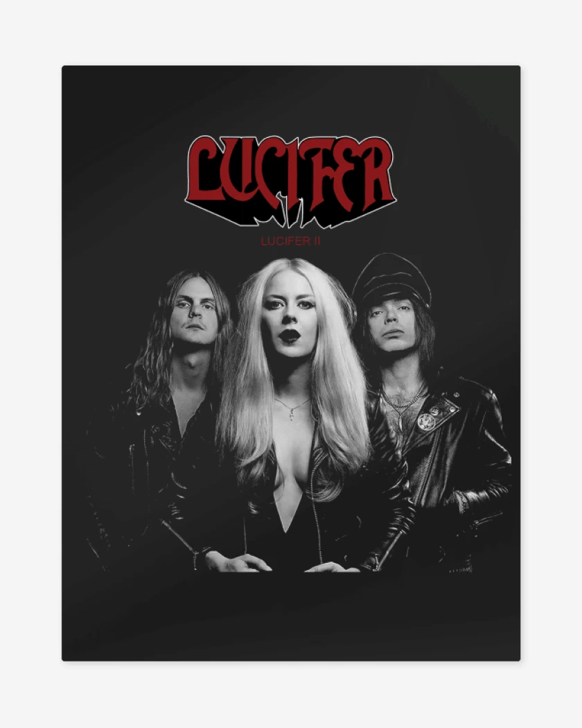 Print metalico Negro de Lucifer II